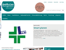 Tablet Screenshot of hcm-magazin.de